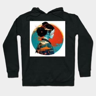 Surreal Geisha Hoodie